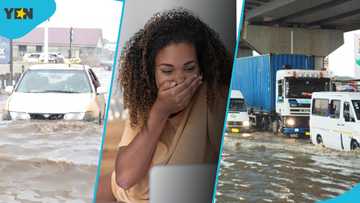Flash floods inundate Accra: Photos and videos capture devastation after heavy rains