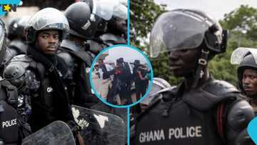 Police fire guns to disperse Techiman nursing students protesting poor welfare