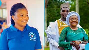 Ghanaian woman bags first degree, celebrates husband for his support and encouragement