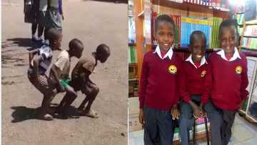 3 Kenyan kids become national heroes after inventing 'confusing' dance move (Video)