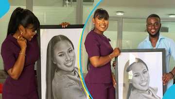 Berla Mundi: Fan draws and frames picture, many in awe of its beauty