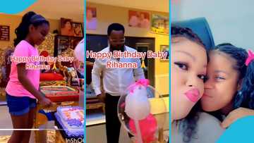 Nana Agradaa’s husband overwhelmed with emotions as Rihanna celebrates birthday alone, video stirs emotions