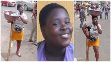 Sometimes Motors Hit Me When I Sell Pure Water, Amputee Mary Daniel Shares Her Touching Life Story