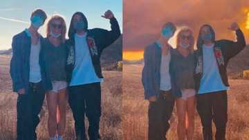 Britney Spears: Singer posts cute photos with her teenage sons