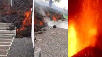 Videos break hearts online as families get hit by raging volcanic eruptions