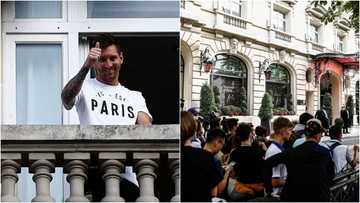 Tension in Paris as armed raiders attack hotel Messi and family lives, steal thousands of pounds and jewellery