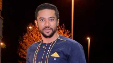 Throwback photo shows Majid Michel as the first Ghanaian to act like Jesus before Mmebusem