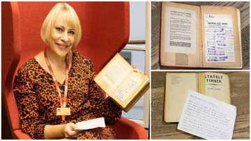 Lady returns book borrowed by dad from library after 73 years, it owes GHC22k