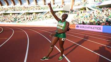 Nigerians bask in Amusan's record-breaking athletic glory