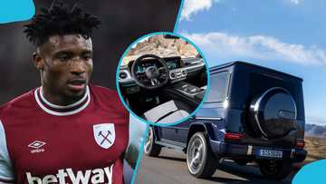 Kudus turns heads as he rides in 2025 G-Wagon worth over GH₵2 million (Video)