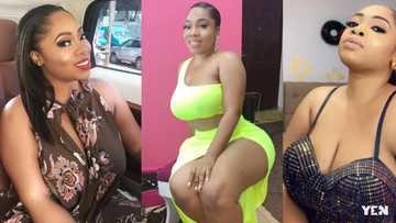 Moesha Boduong surprises fans with her 'natural' hair in new video as she takes off weave