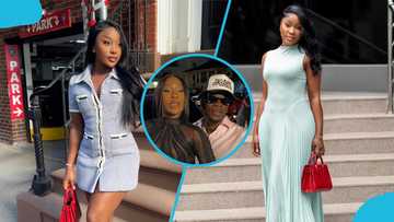 Efia Odo raises alarm in a daring black gown at the premiere of GH Queens TV series