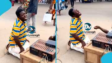 Man weeps after his wife reportedly went missing at Kasoa Market