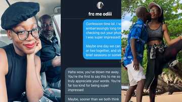 Lady shares first DM message she sent to man & got him to fall for her; many take note