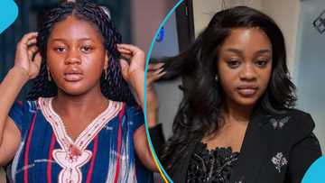 Farida Mahama flaunts lovely transformation, rocks natural hair and no makeup, photo