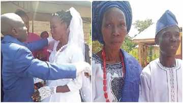I married as a virgin, God revealed my wedding date; 55-year-old woman who wedded for the 1st time speaks