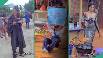 Koose seller who saw herself through school rejoices as she becomes the first graduate in her family