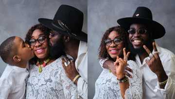 M.anifest flaunts his beautiful mother and handsome boy in 3-generational family photos