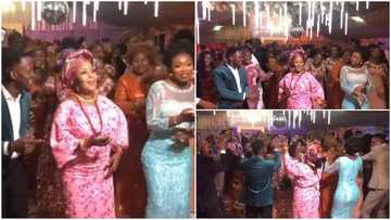 Please don't 'kill' us o: Groom's mum leads people in dance at reception, many follow her moves in video