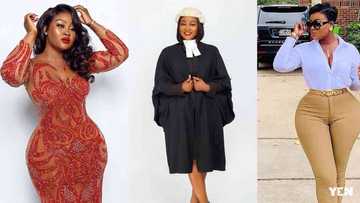 Akua B: 7 photos of Ghana's 'most curvaceous' lawyer as she celebrates birthday