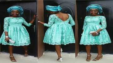 African dresses with lace designs