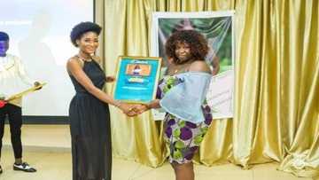 Maame Serwaa honoured at UCC for her diligent works