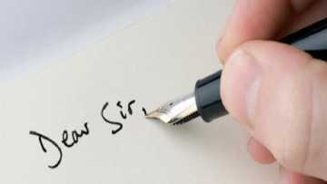 How to write a formal letter