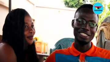VIDEO: This Ghanaian couple used 'Mahama Camboo' as wedding car and won the hearts of many