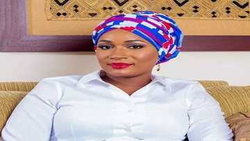 Latest 'no makeup' photos of Samira Bawumia from Mecca stun Ghanaians