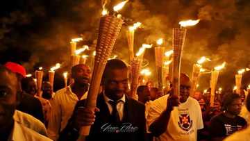 Photos Of Presec's Ɔdadeɛ Torch & Bonfire Night