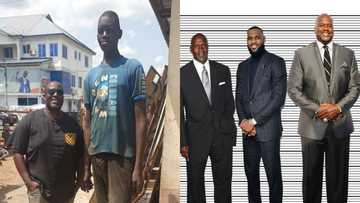 Meet the Ghanaian boy who is reportedly 7ft6; taller than Shaquille O'Neal, Lebron James