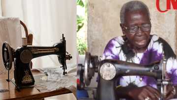 Nana Odeneho Pokua: Meet the 89-year-old GH grandma who works as a full-time seamstress