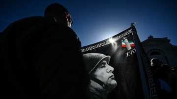 Mussolini supporters mark 'March on Rome' centenary