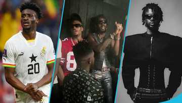 Blacko, Nuamah and Kudus party hard in the club, video excites many fans