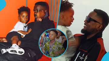 Sarkodie's son steals the spotlight with his cultural display at a school event