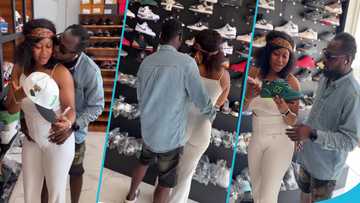 Funny Face takes his new girlfriend shopping at Kasoa, cracks jokes in video