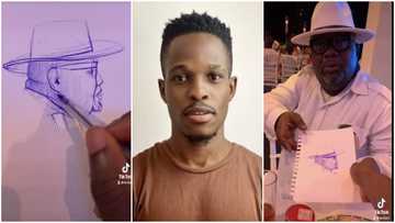 Meet Enil Art the viral GH talent who draws strangers & trotro mates in minutes using pen