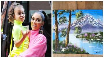 Don't play with me: Kim Kardashian tells off those criticizing daughter's painting