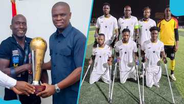 Ghana's amputee football team responds to sports minister's criticism about their donations