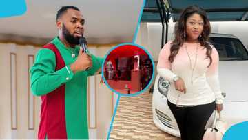 Reverend Obofour flaunts mansion he bought for his wife Bofowaa as a push gift, video trends