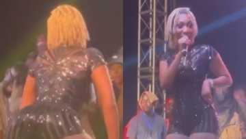 Seleey Concert: Wendy Shay shakes the stage at Mr. Drew's first-ever concert; video pops up
