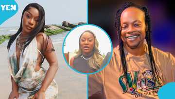 Efia Odo visits Daddy Lumba's residence, says "My father is dead"