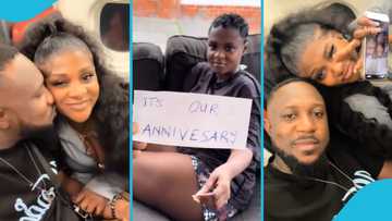 Romantic Ghanaian Man Flies Wife to France to Celebrate Their Wedding Anniversary