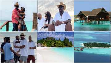 Travel Explore: 6 Islands in Maldives Obi Cubana, Wife and Friends went to destress after Oba