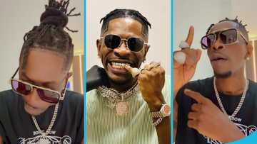 Shatta Wale gets dreadlocks and clean shave, looks handsome in video: "The lady's man"
