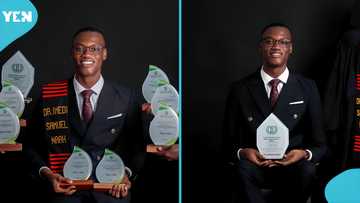 Samuel Naah named overall best student at the University of Health and Applied Sciences, wins 8 awards