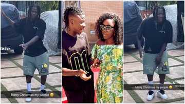 Stonebwoy: Dr Louisa Cheers Husband On As He Does Hilarious Dance; Video Gets Netizens Laughing