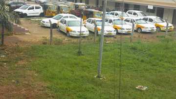 0ver 50 government vehicles abandoned at National Identification Authority (Video)