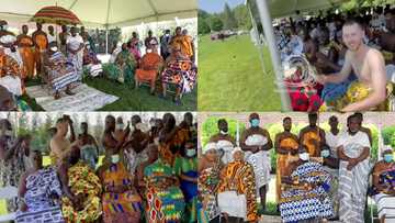 Otumfuo takes the pomp and pageantry to America as he celebrates Akwasidae in style in Maryland; videos pop up