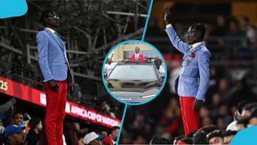 AFCON: DR Congo superfan Lumumba Vea receives surprise SUV gift (Video)
